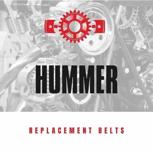 Replacement Belts for HUMMER vehicles