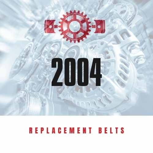 Replacement belts for 2004 MERCURY vehicles