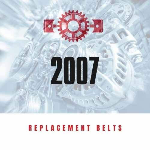 Replacement belts for 2007 OLDSMOBILE vehicles