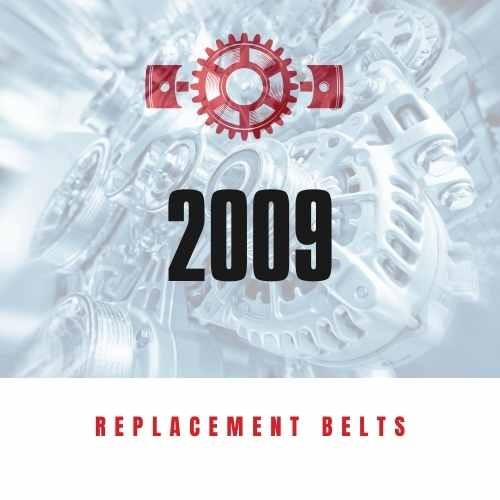 Replacement belts for 2009 VOLVO vehicles